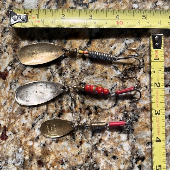 Vintage 50s-60s Mepps Spinners Made in France - Picture 2 of 2